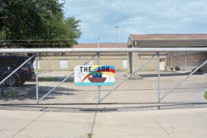 Ark Sign On Fence